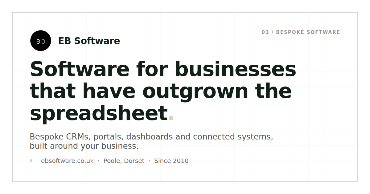Replacing Spreadsheets with a Bespoke System: What’s Involved